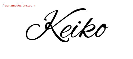 Cursive Name Tattoo Designs Keiko Download Free