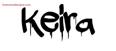 Graffiti Name Tattoo Designs Keira Free Lettering