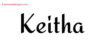 Calligraphic Stylish Name Tattoo Designs Keitha Download Free
