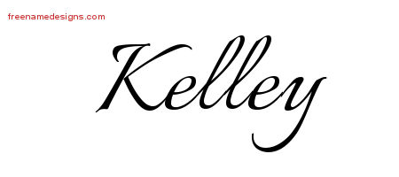 Calligraphic Name Tattoo Designs Kelley Download Free