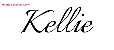 Calligraphic Name Tattoo Designs Kellie Download Free