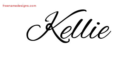 Cursive Name Tattoo Designs Kellie Download Free