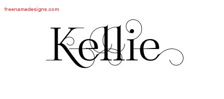 Decorated Name Tattoo Designs Kellie Free