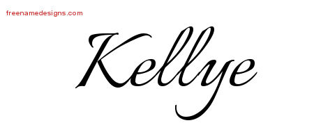 Calligraphic Name Tattoo Designs Kellye Download Free