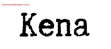 Typewriter Name Tattoo Designs Kena Free Download