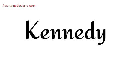 Calligraphic Stylish Name Tattoo Designs Kennedy Download Free