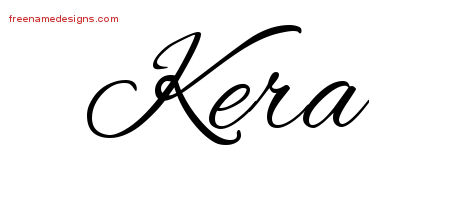 Cursive Name Tattoo Designs Kera Download Free