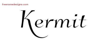 Elegant Name Tattoo Designs Kermit Download Free