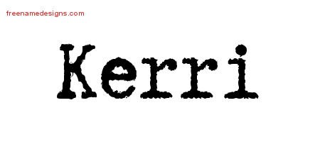 kerri Archives - Free Name Designs