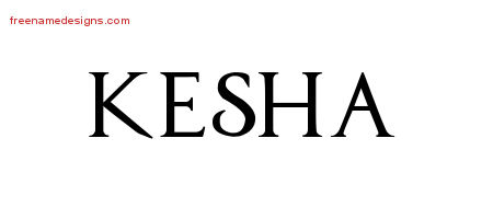 Regal Victorian Name Tattoo Designs Kesha Graphic Download