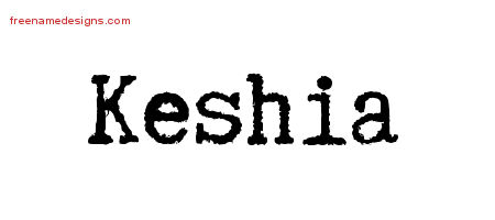 Typewriter Name Tattoo Designs Keshia Free Download