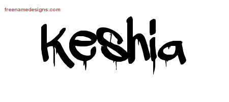 Graffiti Name Tattoo Designs Keshia Free Lettering