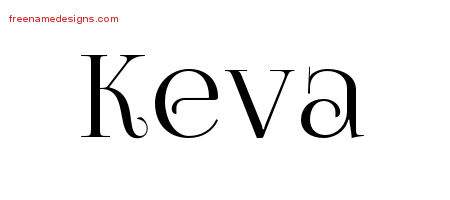 Vintage Name Tattoo Designs Keva Free Download