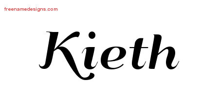 Art Deco Name Tattoo Designs Kieth Graphic Download