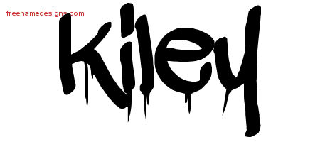 Graffiti Name Tattoo Designs Kiley Free Lettering
