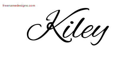 Cursive Name Tattoo Designs Kiley Download Free