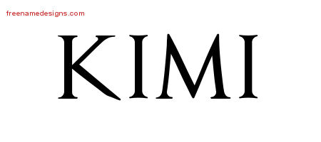 Regal Victorian Name Tattoo Designs Kimi Graphic Download