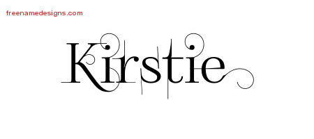 Decorated Name Tattoo Designs Kirstie Free
