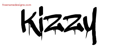 Graffiti Name Tattoo Designs Kizzy Free Lettering