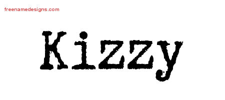 Typewriter Name Tattoo Designs Kizzy Free Download