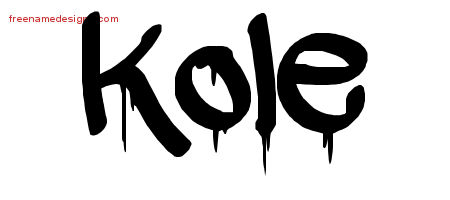 Graffiti Name Tattoo Designs Kole Free