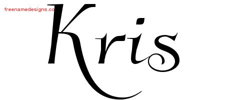 Elegant Name Tattoo Designs Kris Download Free