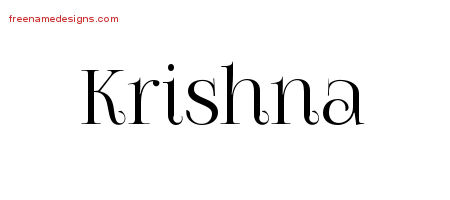 Vintage Name Tattoo Designs Krishna Free Download