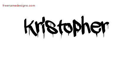 Graffiti Name Tattoo Designs Kristopher Free