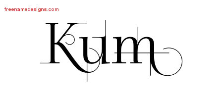 Decorated Name Tattoo Designs Kum Free