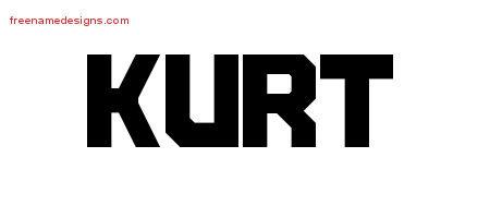 Titling Name Tattoo Designs Kurt Free Download