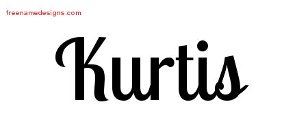 Handwritten Name Tattoo Designs Kurtis Free Printout