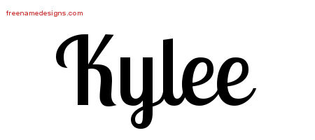 Handwritten Name Tattoo Designs Kylee Free Download
