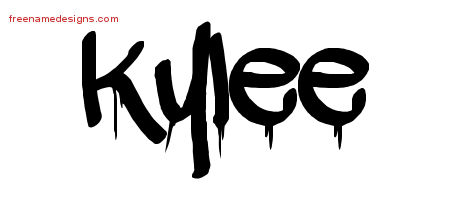 Graffiti Name Tattoo Designs Kylee Free Lettering