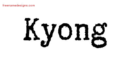 Typewriter Name Tattoo Designs Kyong Free Download
