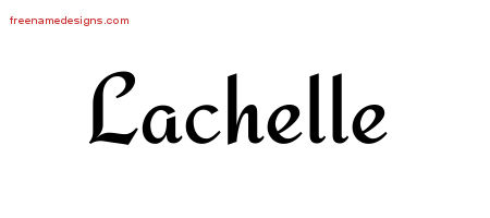 Calligraphic Stylish Name Tattoo Designs Lachelle Download Free