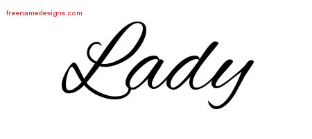 Cursive Name Tattoo Designs Lady Download Free