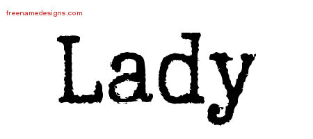 Typewriter Name Tattoo Designs Lady Free Download