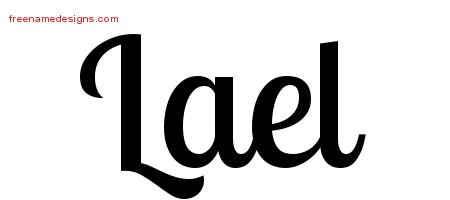 Handwritten Name Tattoo Designs Lael Free Download