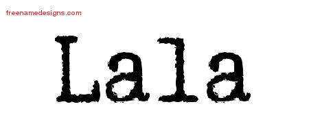 Typewriter Name Tattoo Designs Lala Free Download