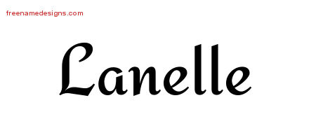 Calligraphic Stylish Name Tattoo Designs Lanelle Download Free