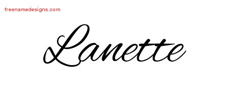 Cursive Name Tattoo Designs Lanette Download Free