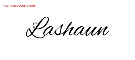 Cursive Name Tattoo Designs Lashaun Download Free