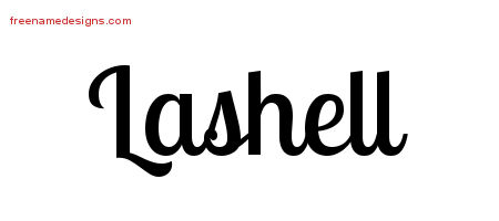 Handwritten Name Tattoo Designs Lashell Free Download