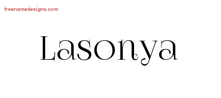Vintage Name Tattoo Designs Lasonya Free Download