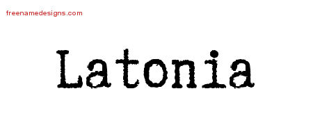 Typewriter Name Tattoo Designs Latonia Free Download
