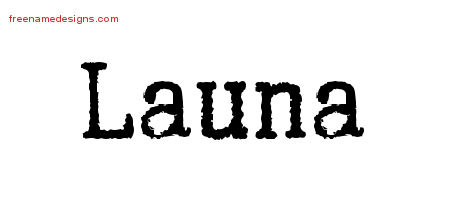 Typewriter Name Tattoo Designs Launa Free Download