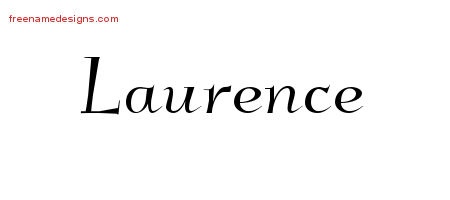 Elegant Name Tattoo Designs Laurence Download Free