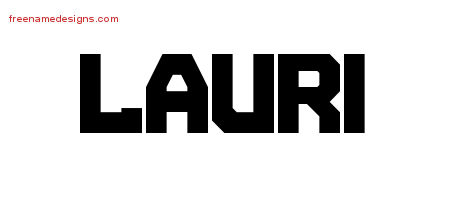 Titling Name Tattoo Designs Lauri Free Printout