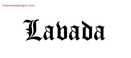 Blackletter Name Tattoo Designs Lavada Graphic Download