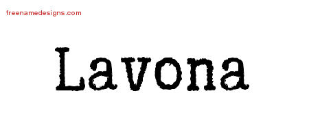 Typewriter Name Tattoo Designs Lavona Free Download